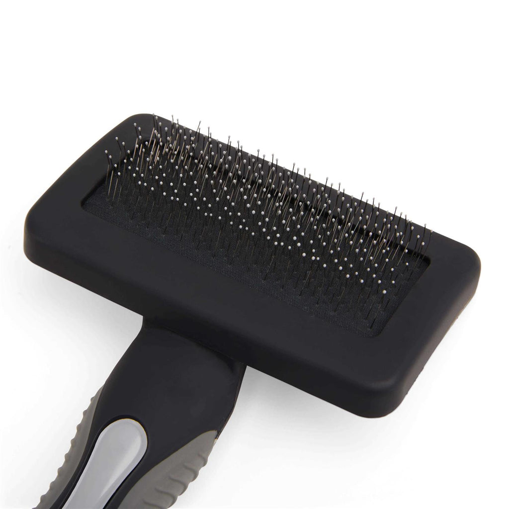Black Small Cushion Slicker Dog Brush U6532