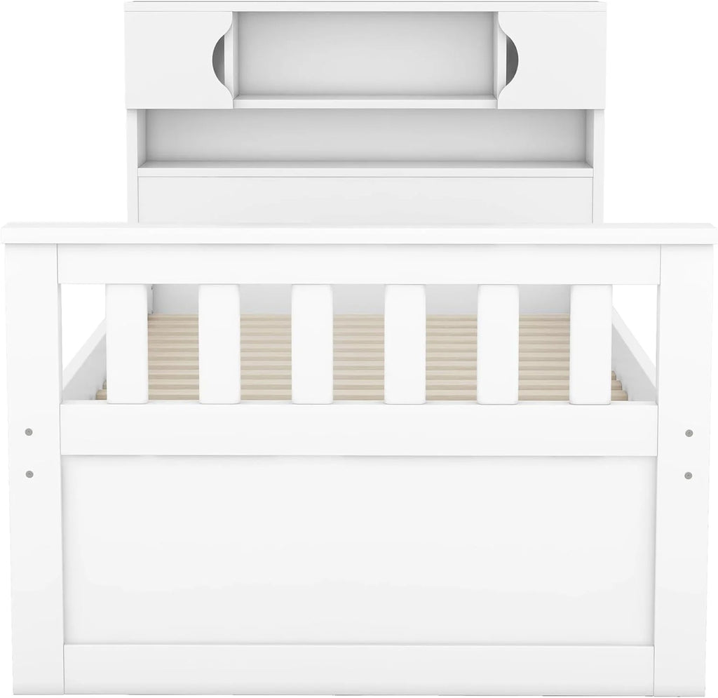 Twin Size Captain Platform Bed with Storage S13702