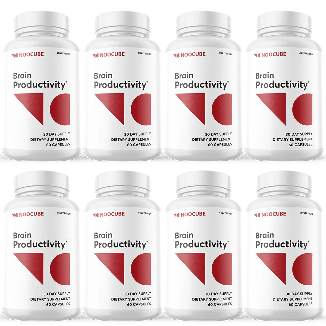 Brain Support Dietary Supplement 60 Capsules 8 Pack Q900
