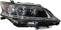 Headlight Assembly Passenger Side Black Housing W7496