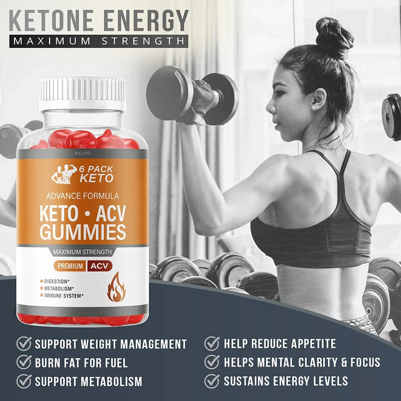 6 Pack ACV Keto Gummies N833776
