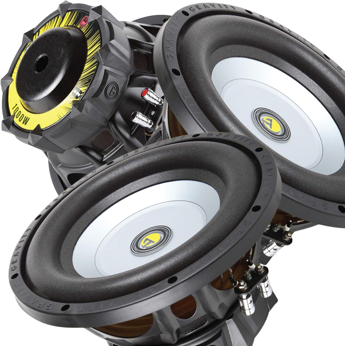 Pair of 10 Inch 2000 Watt Car Audio Subwoofer 4 Ohm Z706298