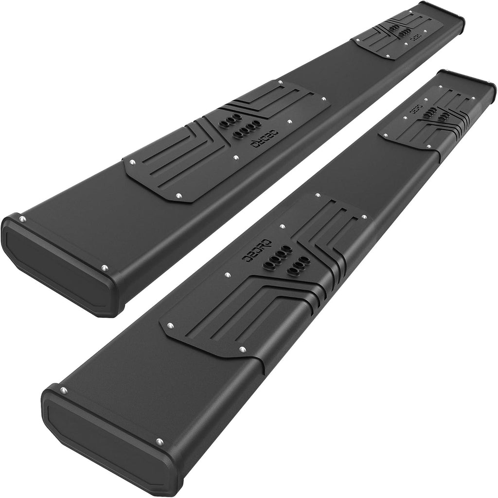 Black Textured Aluminum Running Boards W49541
