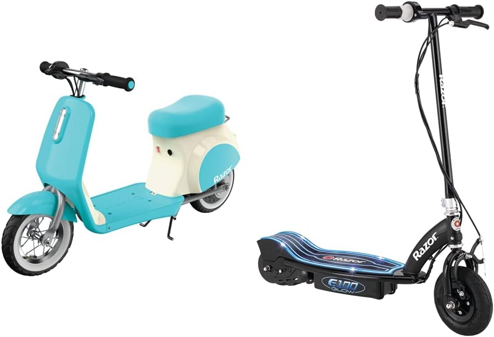 12V Miniature Euro-Style Electric Scooter Y899821
