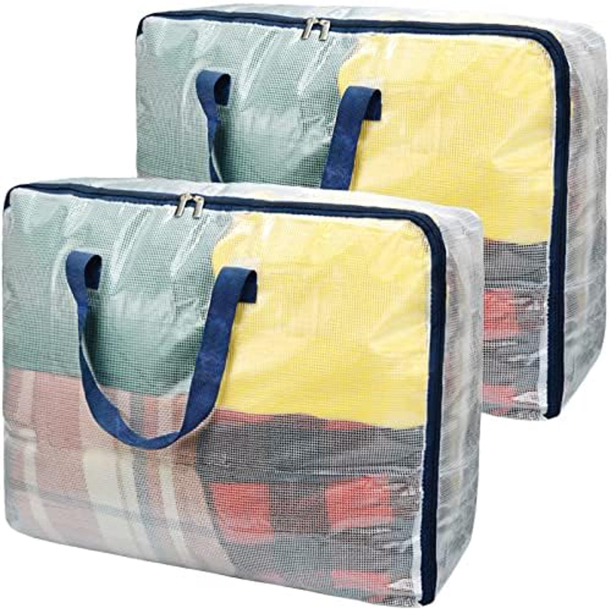 75L Clear Storage Bags with Zipper (2) D331