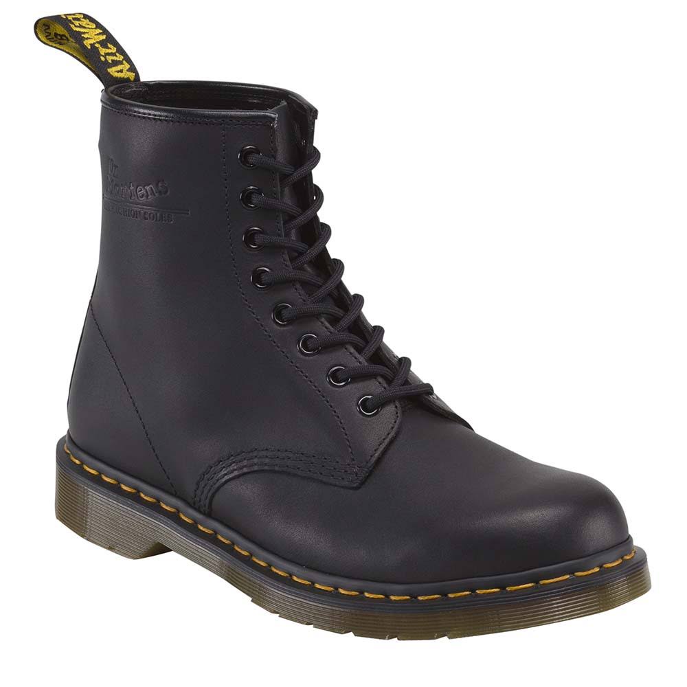 Black Greasy 1460 Boots D954