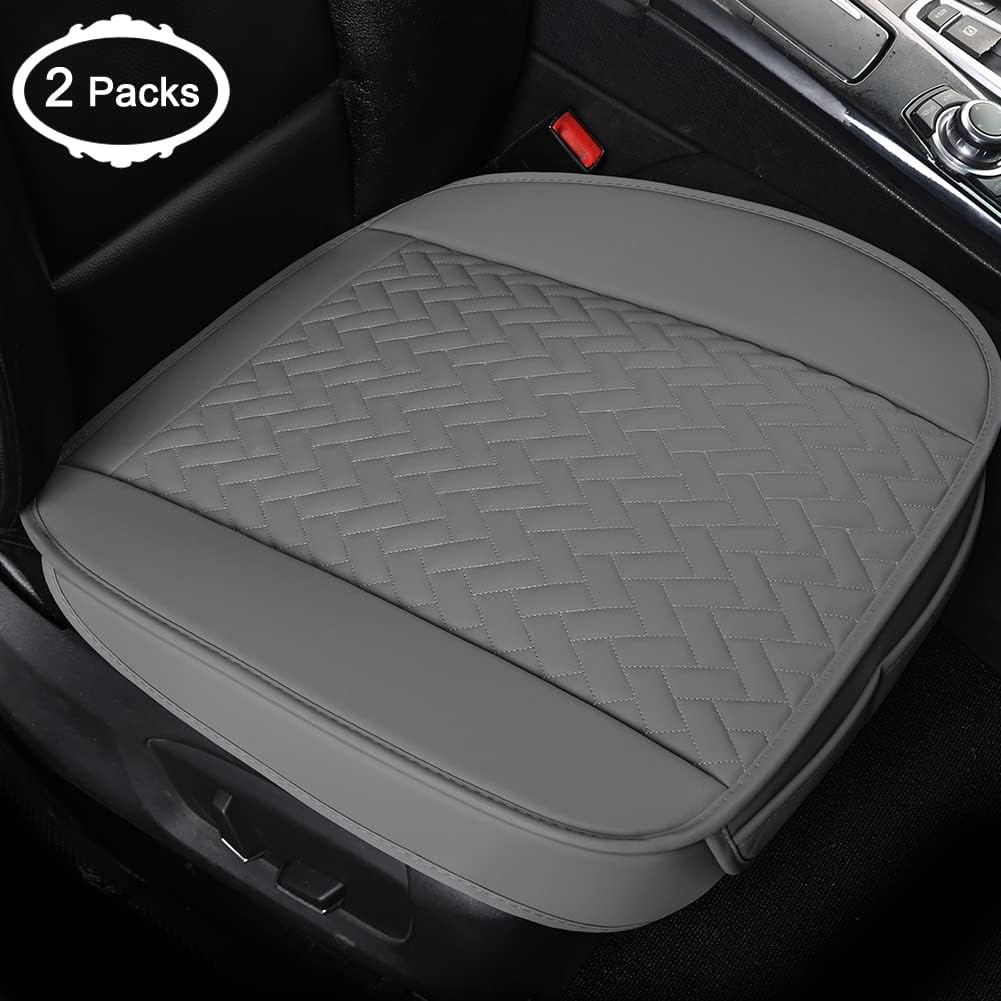2 Pack Front Car Seat Bottom Covers Pad Black N72373