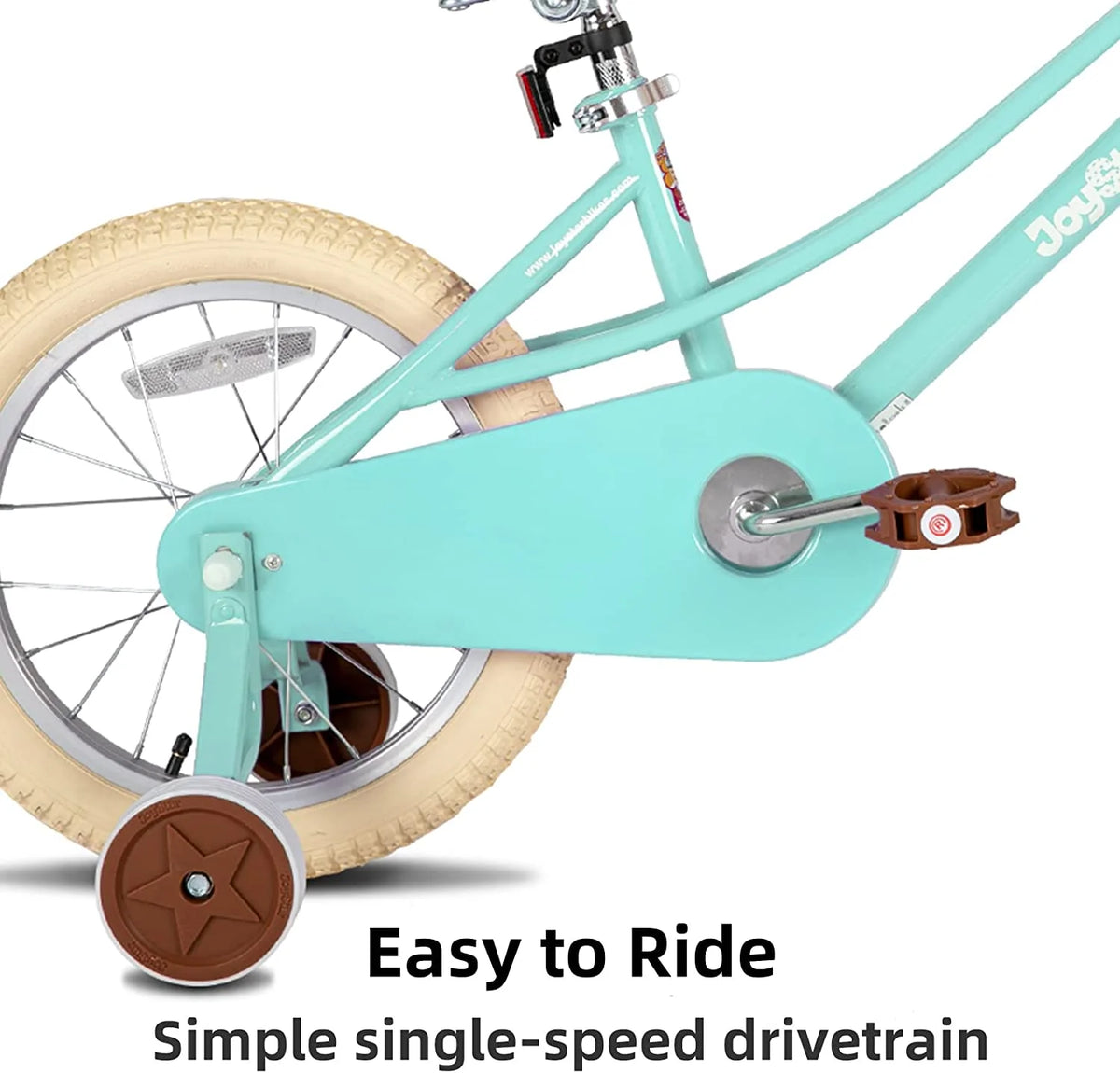 Kids Bike with Training Wheels & Basket S23139
