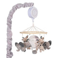 Grey Linen Musical Mobile A719