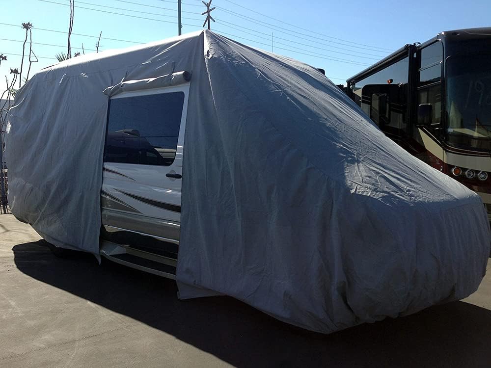 Waterproof Class B RV High Top Conversion Van Cover Fit up to 25ft (310 inch) G1113