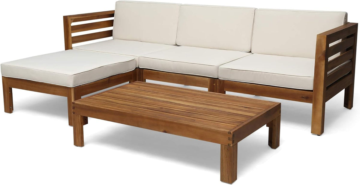 5 Piece Acacia Wood Sofa Set I5979