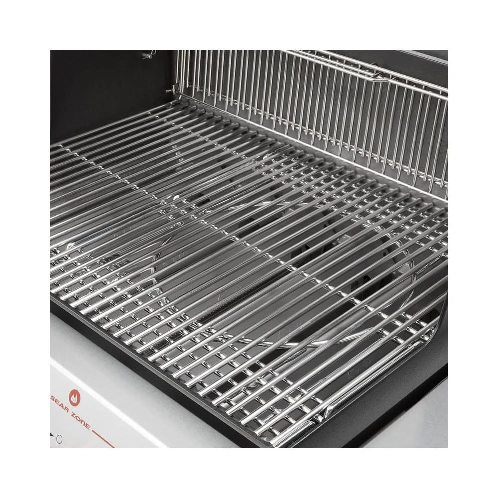 4-Burner Natural Gas Grill in Stainless Steel with Side Burner R694