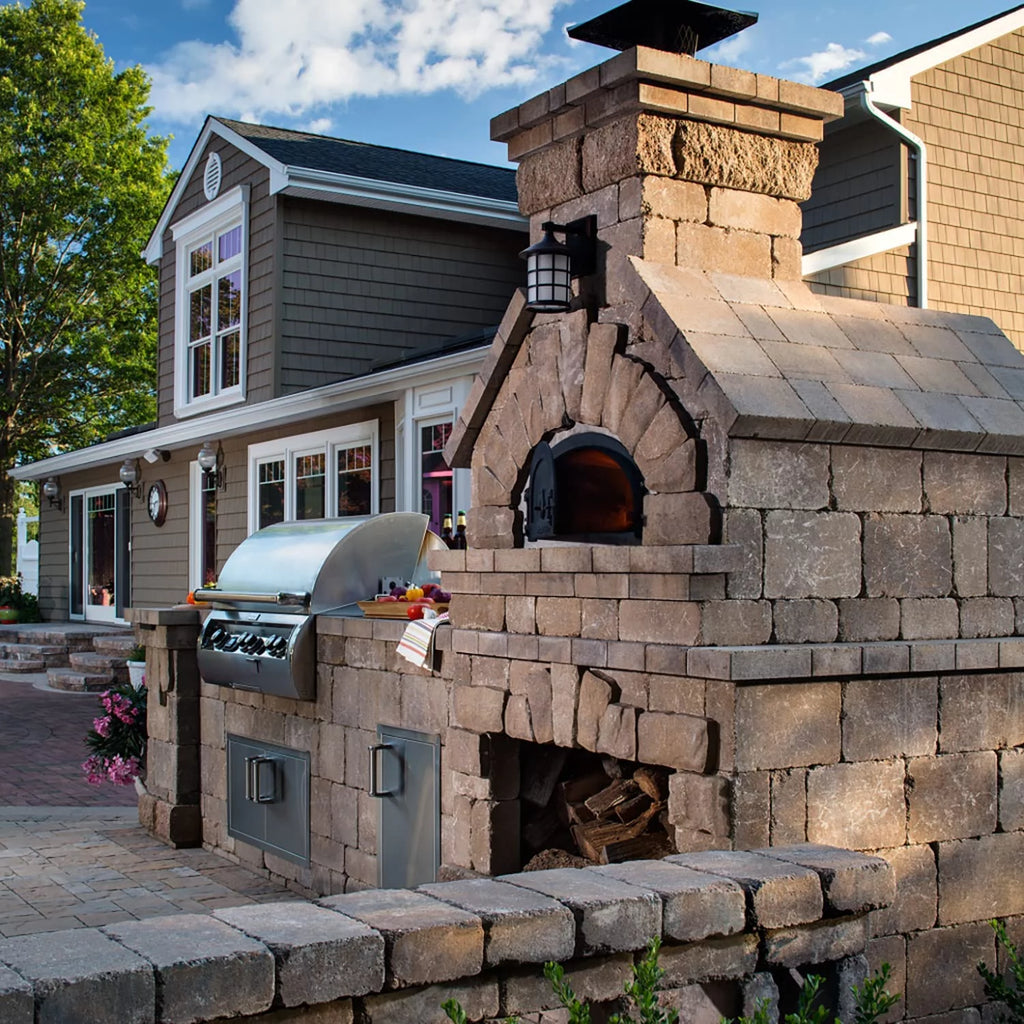 Wood-Fired Outdoor Pizza Oven Q48260