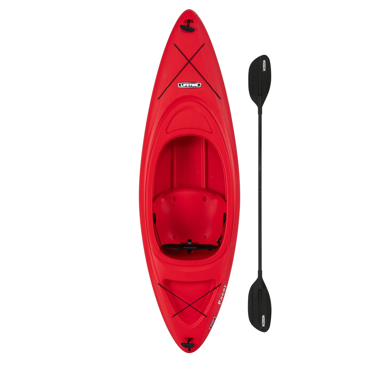 Green 8 ft. Sit-Inside Kayak Y2979