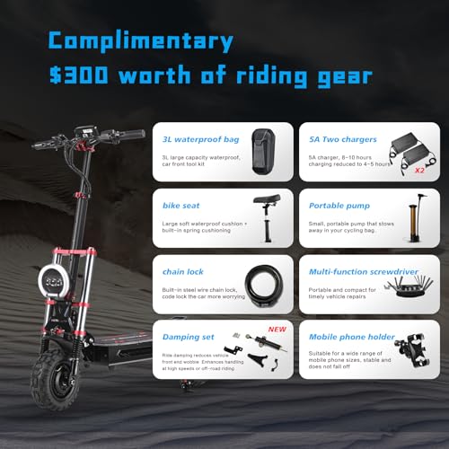 Off-Road Electric Scooter with Seat X9937