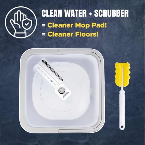 Spin Mop & Bucket Set with 5 Pads H71723