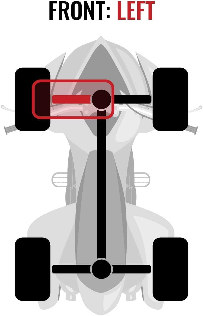 Front Left Axles Pack of 2 L336