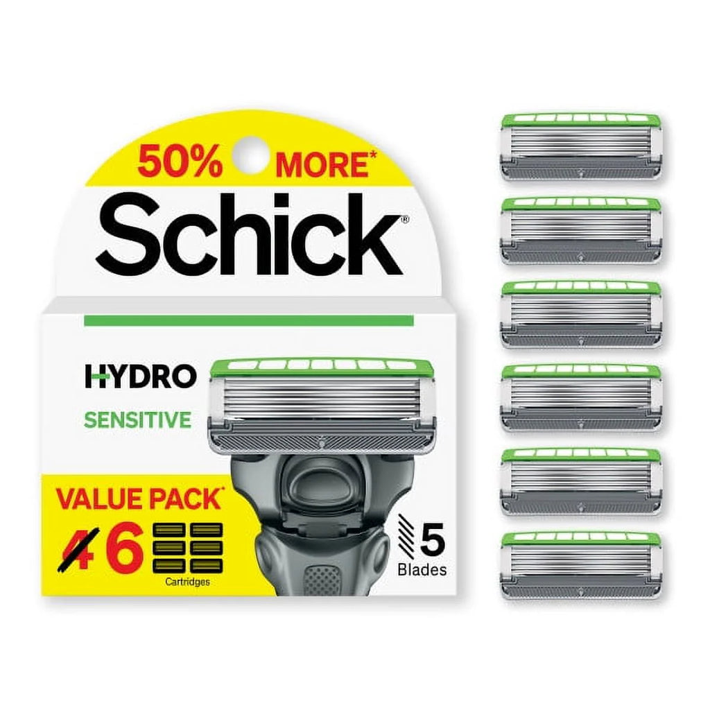 Sensitive Razor Blade Refills, 6 ct M13783