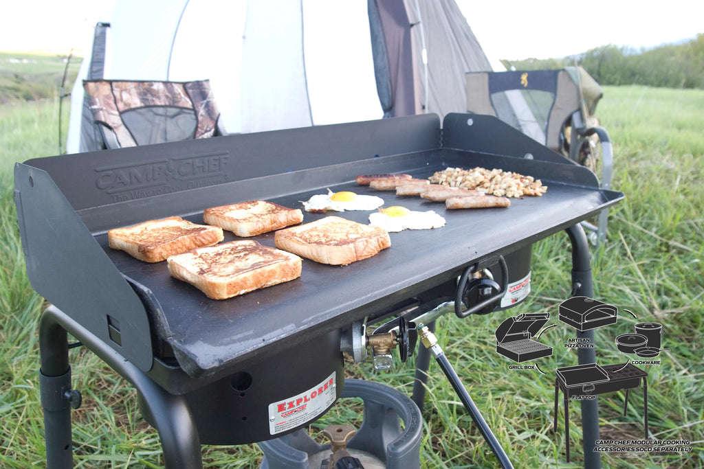 14" x 32" Heavy-Duty Steel Flat Top Griddle E230377