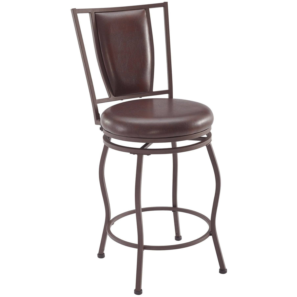 Adjustable Stool, Set of 3, Brown S381267