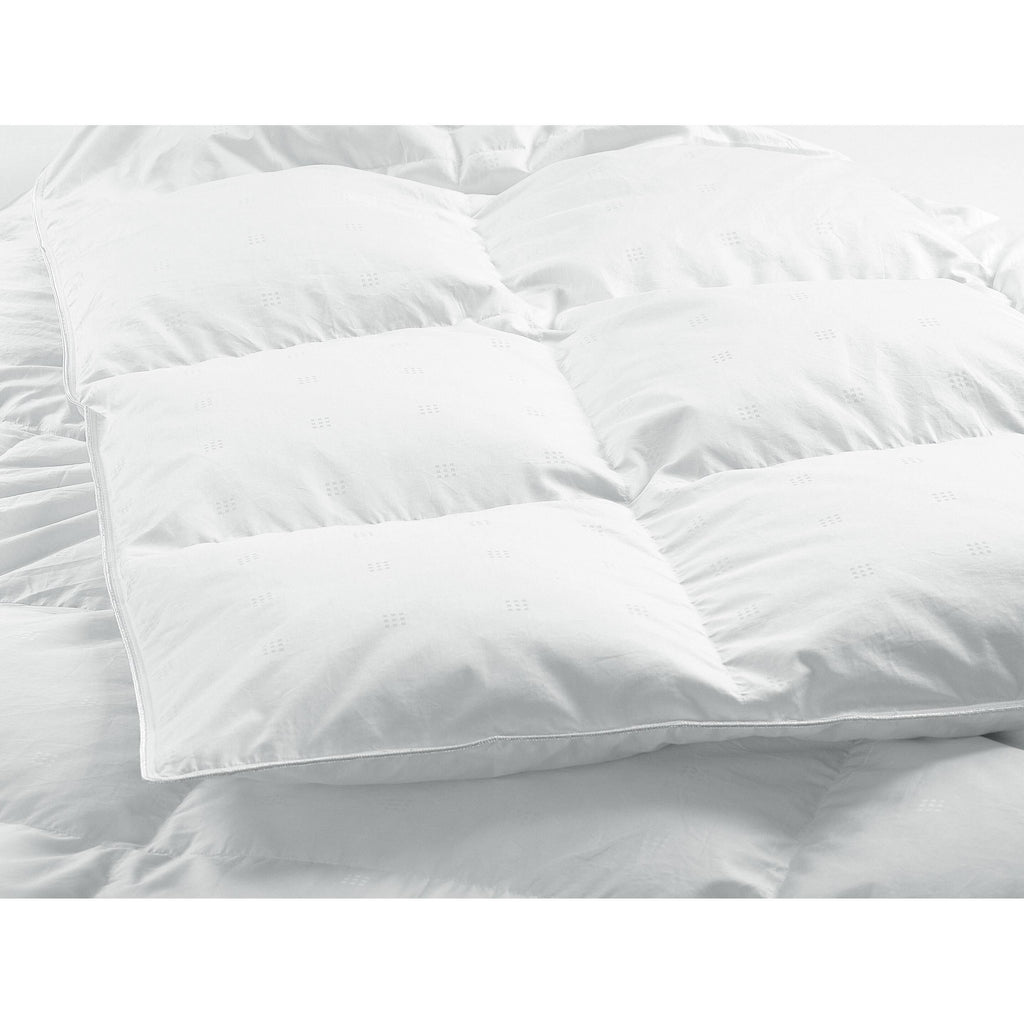White Down Full Duvet Comforter with Corner Ties C395197