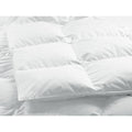 White Down Full Duvet Comforter with Corner Ties C395197