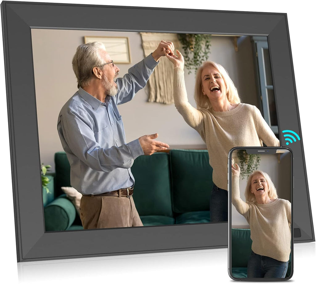 Digital Picture Frame IPS Display Wall-Mountable with Remote Control P85534