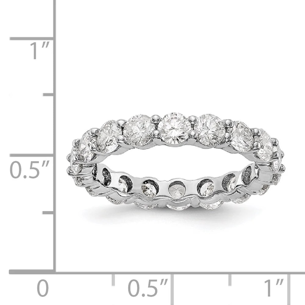 14K White Gold Diamond Eternity Ring Band 3ct G21412