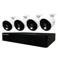 12 Channel 4K Wired DVR with 4 Wired Light Cameras and 1TB HDD W42095