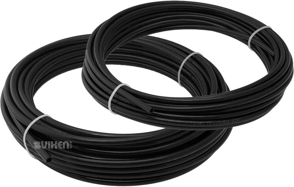 4 Valve Suspension Manifold with Dual Needle Gauge Panel, 3/8" OD Hose 50 FT, 1/4" OD Hose 35 FT and Fittings T2440