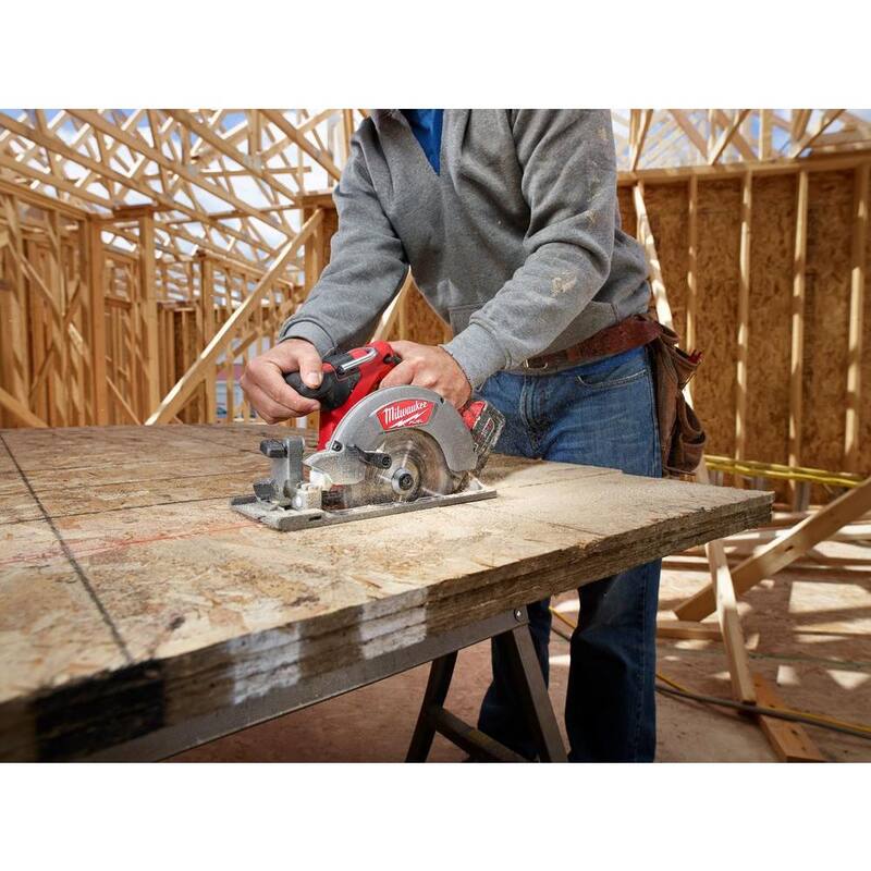 18V Lithium-Ion Brushless Cordless 6-1/2 in. Circular Saw H41863
