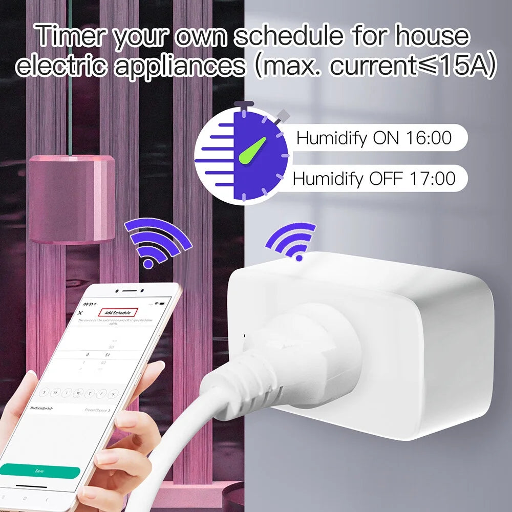 Smart Plug WiFi Socket Mini Outlet G311398