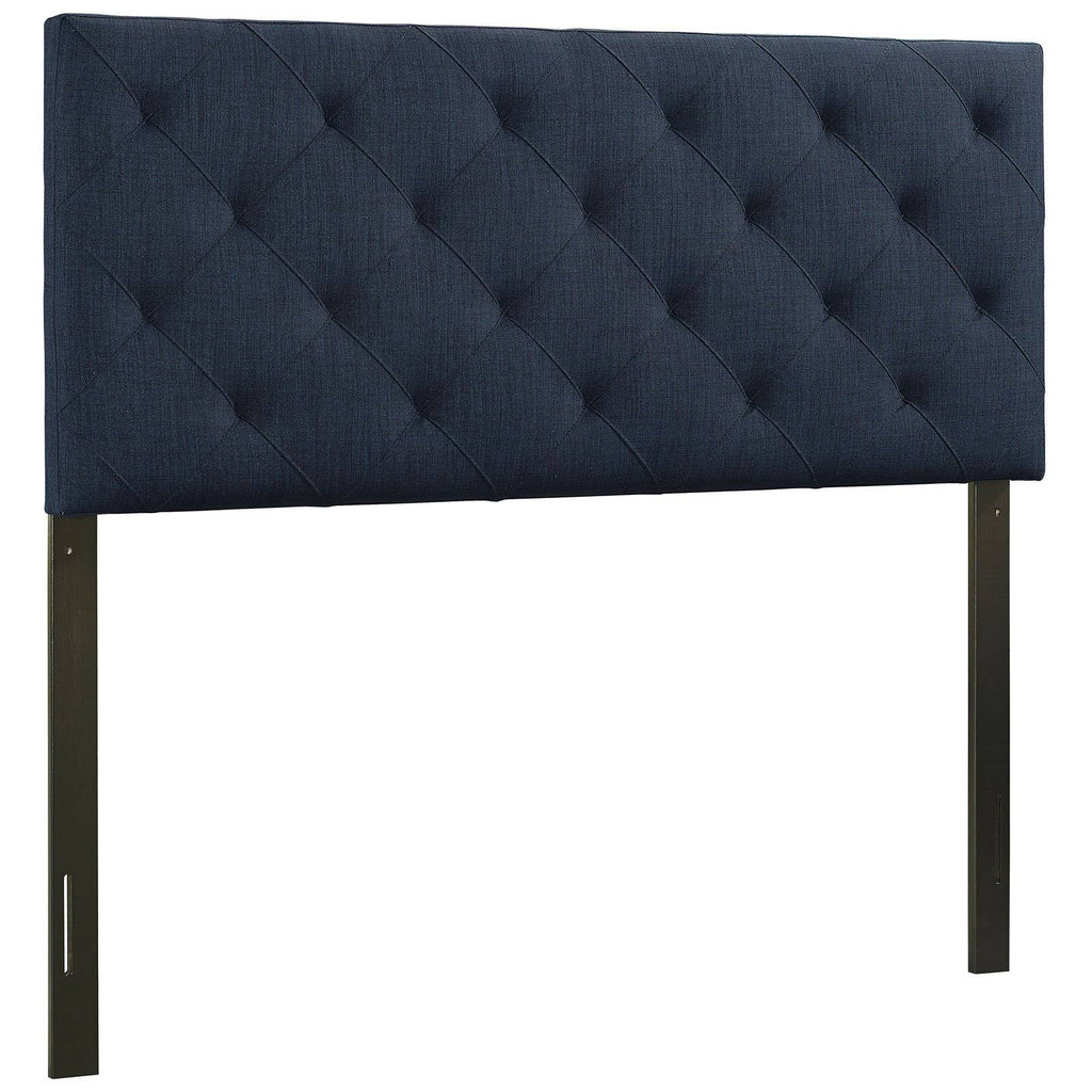 Twin Fabric Headboard, Gray D26095
