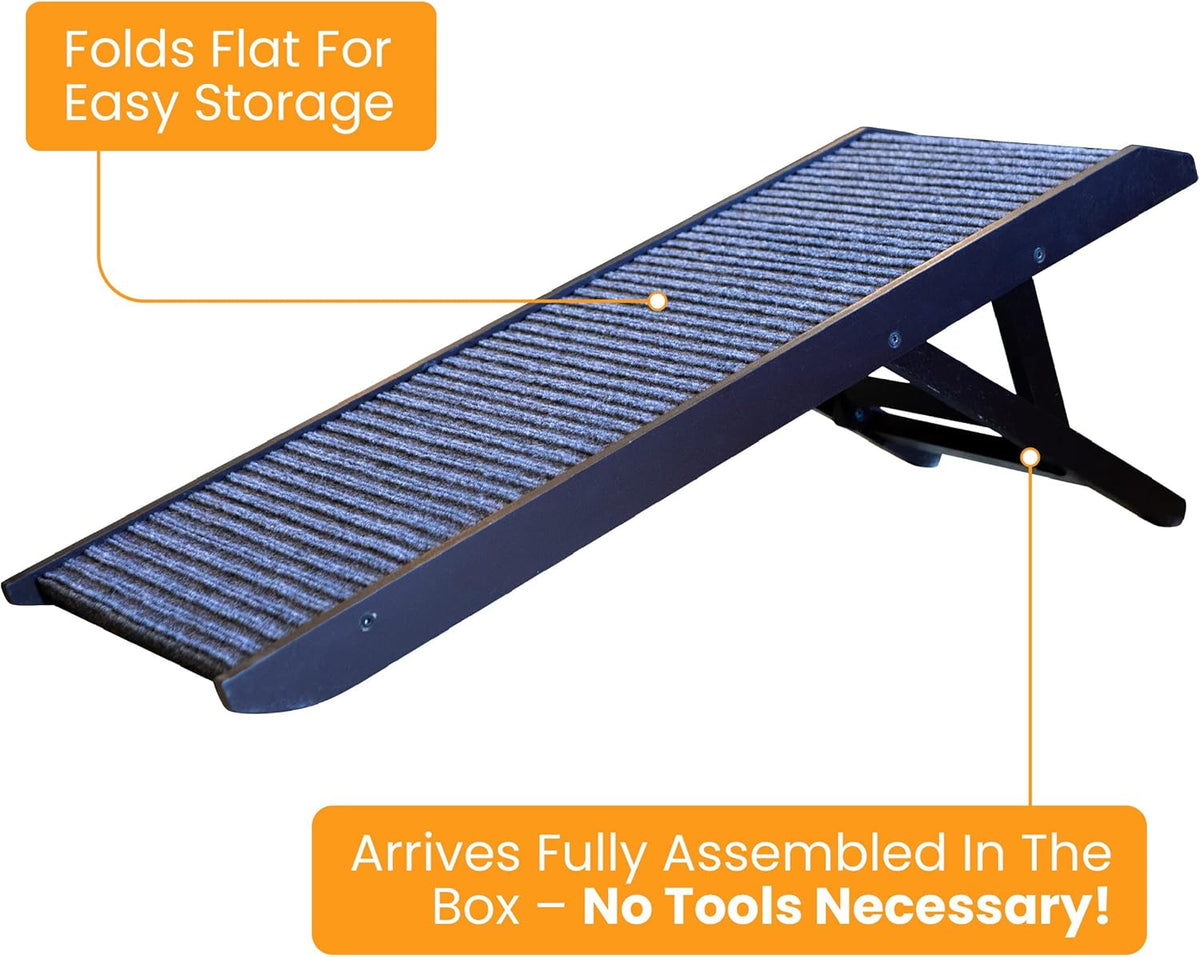 Folding Dog Ramp for Bed or Couch V9010