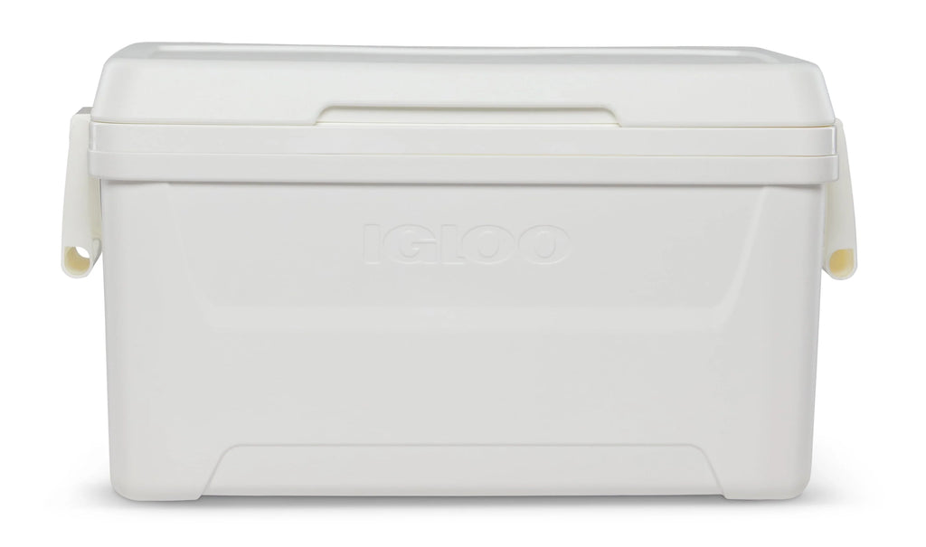 48 QT White Hard Sided Ice Chest Cooler N699457