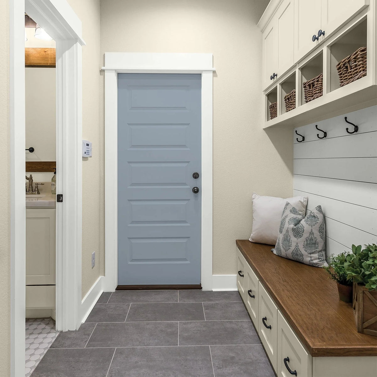 Interior Paint Gray Semi-Gloss 1 Gallon C1751