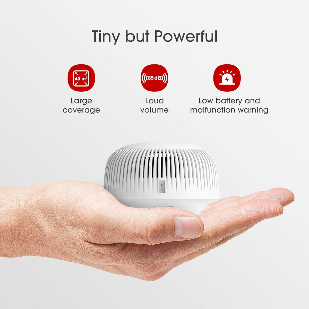 Smoke Detector with 10-Year Battery, Pack of 3 K30615