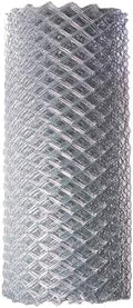 Galvanized Steel 4 X 50 Feet Chain Link Fence Fabric, 12.5-AW Gauge, Silver D559