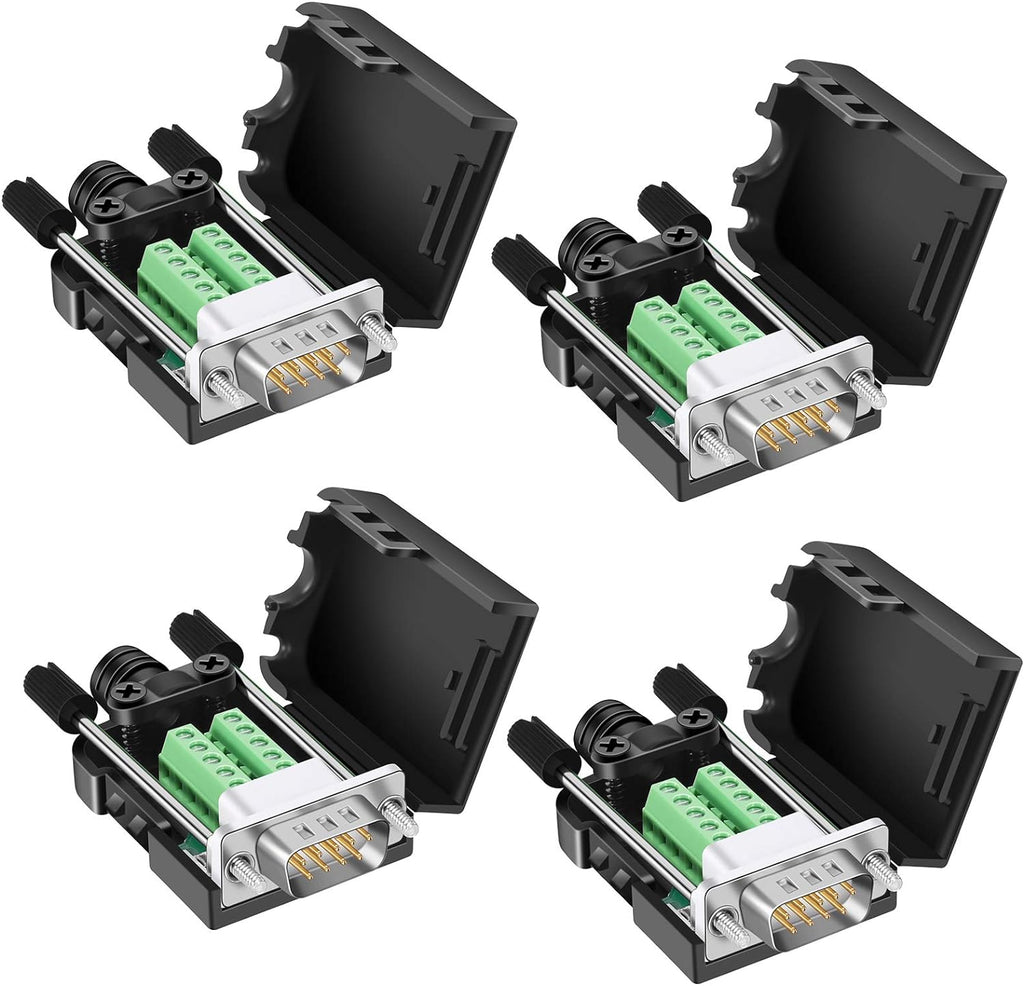 DB9 Breakout Connector 5 Male+5 Female 9 Pin H602511