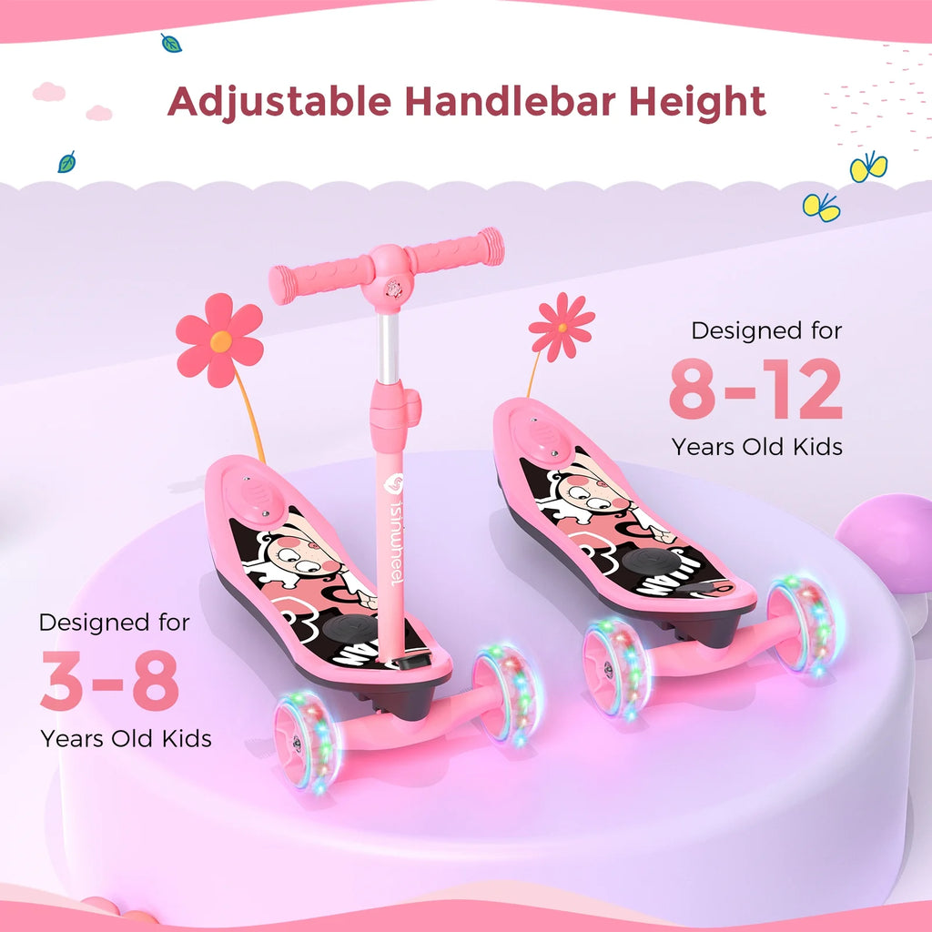 Height Adjustable Foldable 3 Wheels Electric Scooter B516162