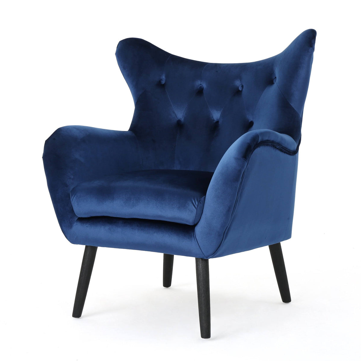 Light Lavender Velvet Arm Chair X54607