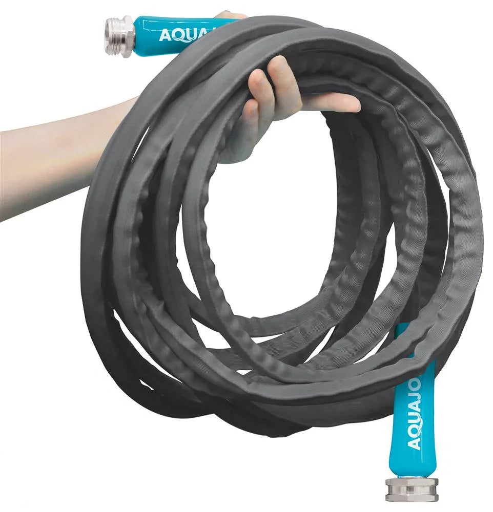 25ft Fiberjacket Garden Hose with Metal Fittings D5939