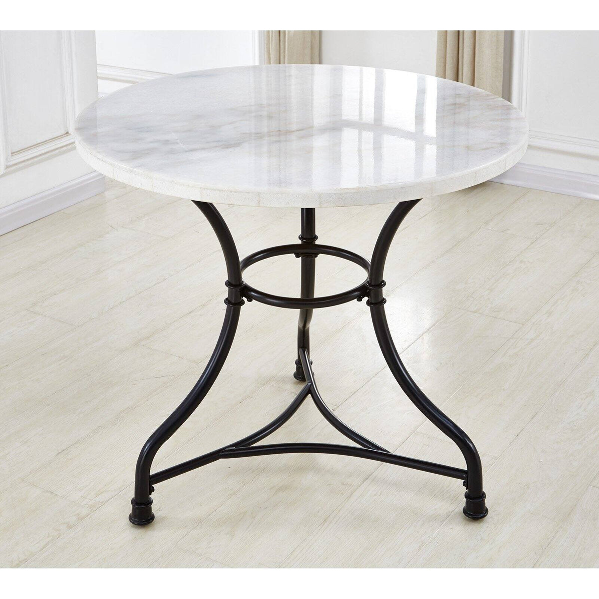 Round Marble Top Cafe Dining Table R3814