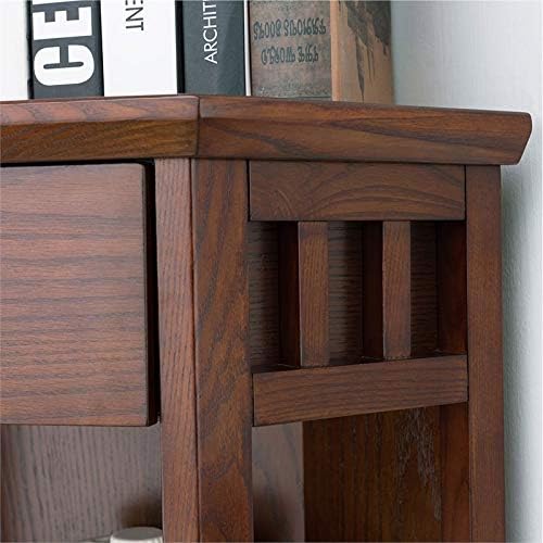 Mission Oak 3 Shelf Corner Bookcase R62081