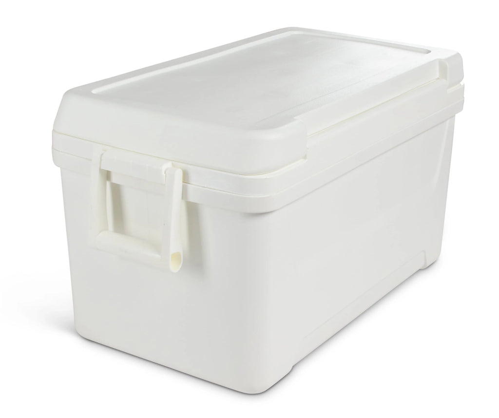 48 QT White Hard Sided Ice Chest Cooler N699457