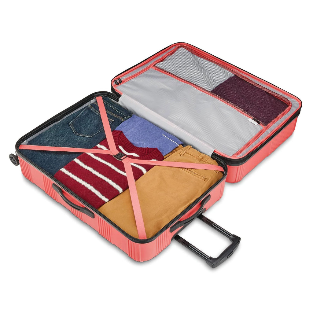 Checkered Hardside Spinner Suitcase X860