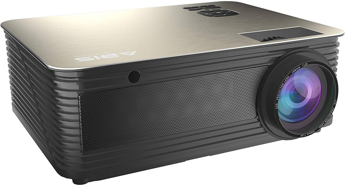 Smart Projector Android 6.0 WiFi Bluetooth Full HD 1080p Native 4K Digital Theatre System O28936