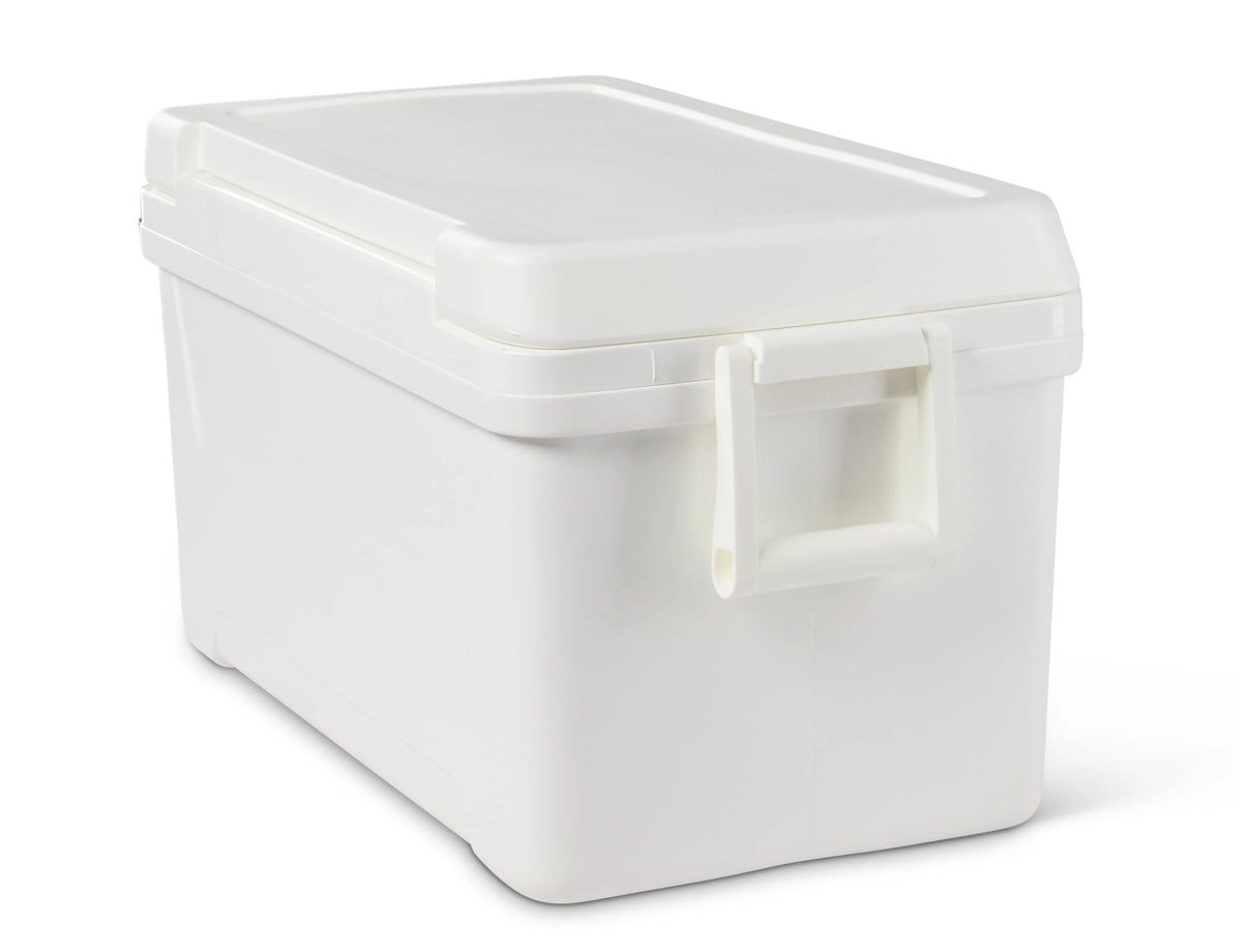 48 QT White Hard Sided Ice Chest Cooler N699457