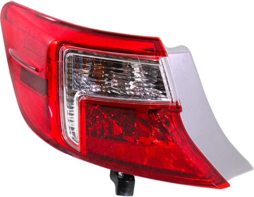 Passenger Side Tail Light Assembly for Toyota Camry 2012 2013 2014 Pack of 2 B765