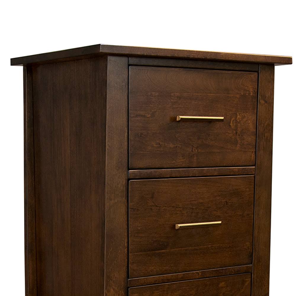 Sumatra Brown 5-Drawer Narrow Chest H2015